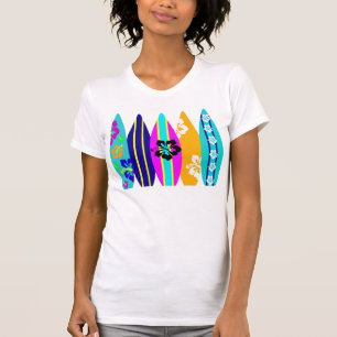 T-shirt Planches de surf