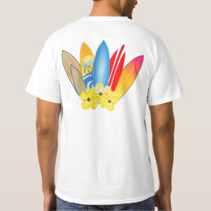 T-shirt Planches de surf et ketmie