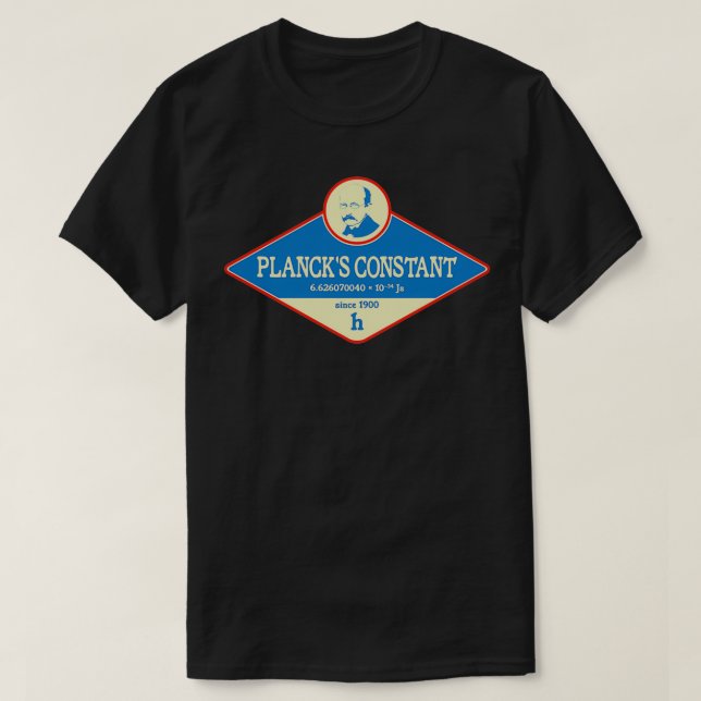 T-shirt Plancks Constant  (Design devant)