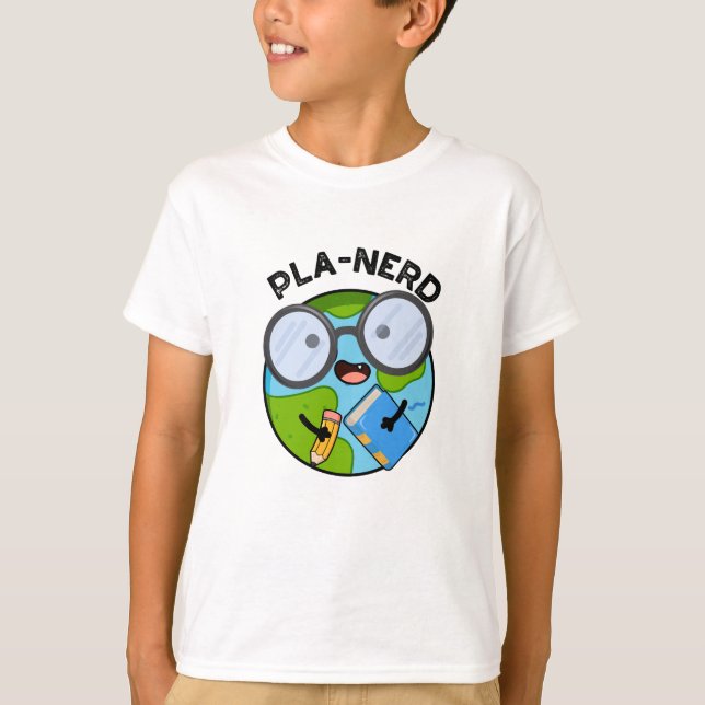 T-shirt Planerd Funny Planet Puns (Devant)