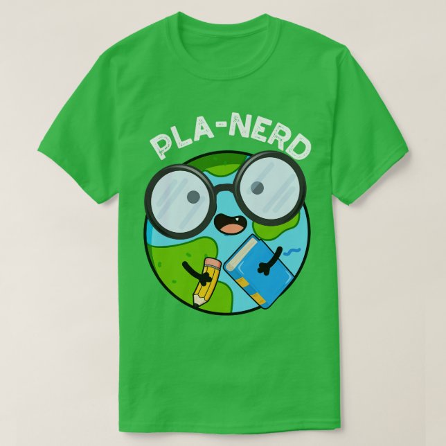 T-shirt Planerd Funny Planet Puns (Design devant)