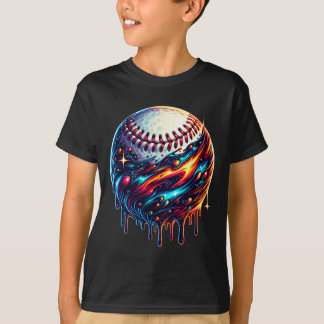 T-shirt Planète Bysebyll Drip Bysebyll Drip Bysebyll Glace