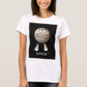 T-shirt Planète Jupiter & Étoiles