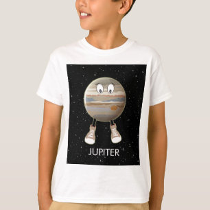 T-shirt Planète Jupiter & Étoiles