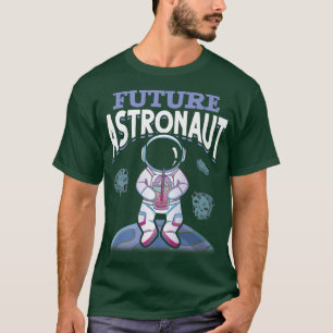 T-shirt Planète Lune Univers La Science De L'Espace Extéri