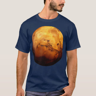 T-shirt Planète Mars Astronomie Science de l'espace 
