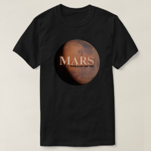 T-shirt Planète Mars Drôle