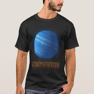 T-shirt Planète Neptune Planètes Couleur.V1