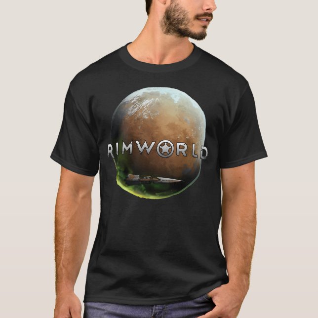 T-shirt Planète Rimworld (Devant)