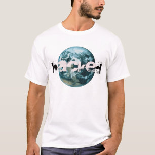 T-shirt planète Terre piratée