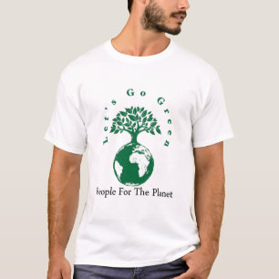 T-shirt planète verte