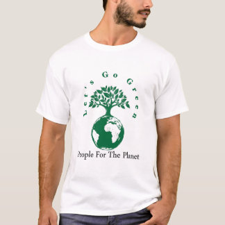 T-shirt planète verte