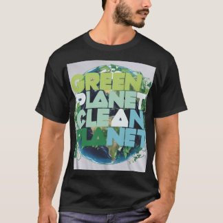 T-shirt Planète verte Planète propre