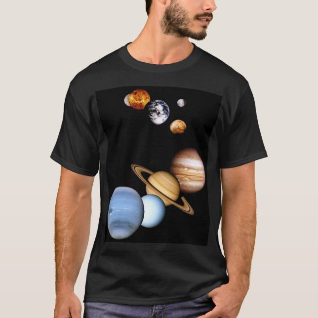 T-SHIRT PLANÈTES (Devant)
