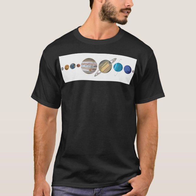 T-shirt Planètes (Devant)