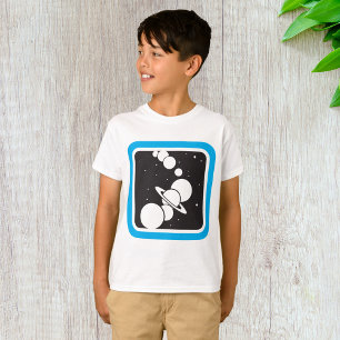 T-shirt Planètes dans l'espace