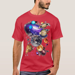 T-shirt Planètes du système solaire