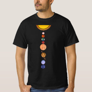 T-shirt Planètes du système solaire