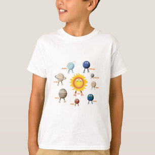 T-shirt Planètes et système solaire