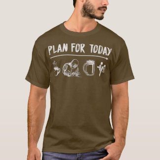 T-shirt Planifier aujourd'hui