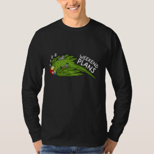 T-shirt Plans de fin de semaine Parrot I Sleeping Mexicain