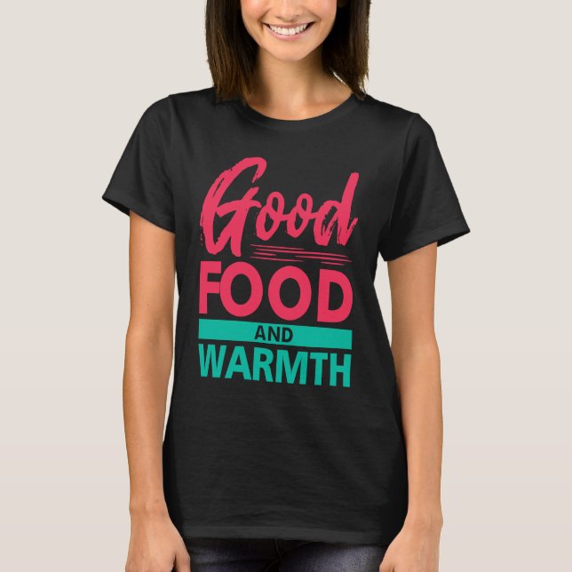 T-shirt Plant Based Food  Good Mood Go Vegan (Devant)