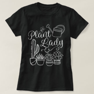 T-shirt Plant Lady Aesthetic Cute Plant Mom Tee