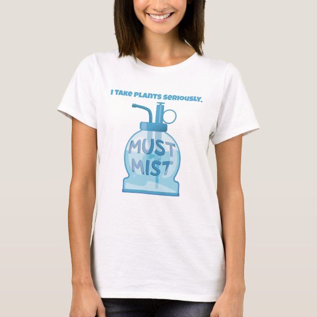 T-shirt Plant mister misting pot plants (Devant)