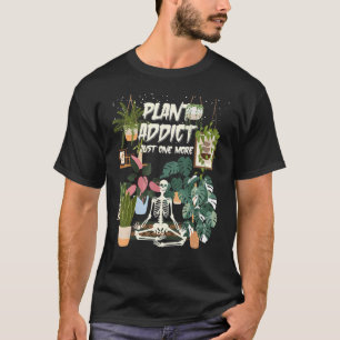 T-shirt Plante Addict Philodendron Micans Monstera Albo Ho