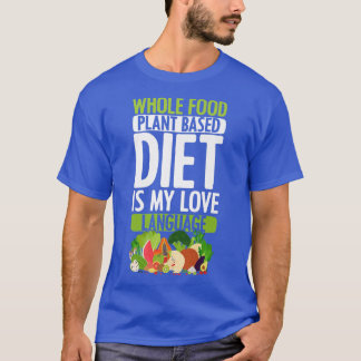 T-shirt Plante alimentaire complèteAlimentation Love Vegan