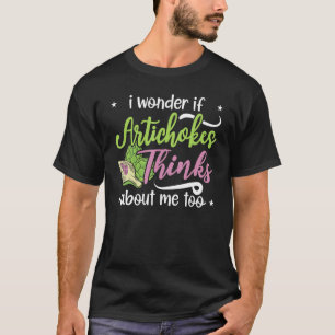 T-shirt Plante Artichoke Recette Légumes Plantes de Plongé