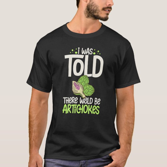 T-shirt Plante Artichoke Recette Légumes Plantes de Plongé (Devant)