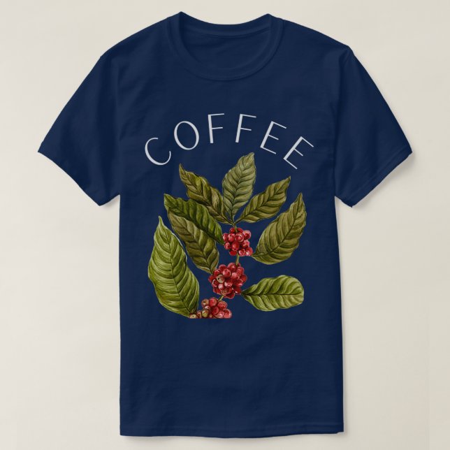 T-shirt Plante café (Design devant)