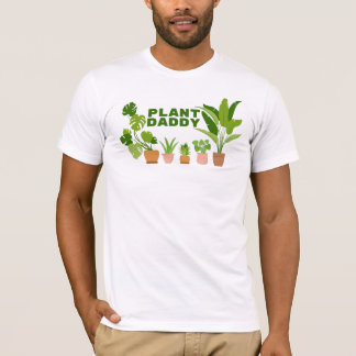 T-shirt plante Daddy | Cadeaux pour amoureux Plant