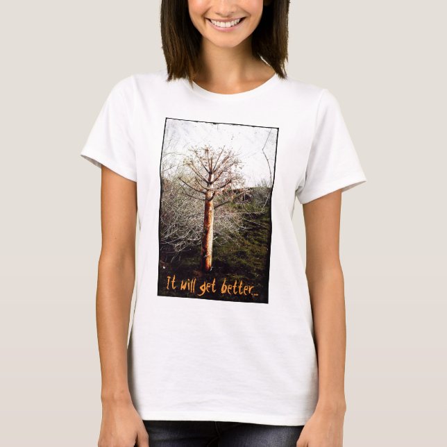 T-shirt Plante Ferula sec (Devant)