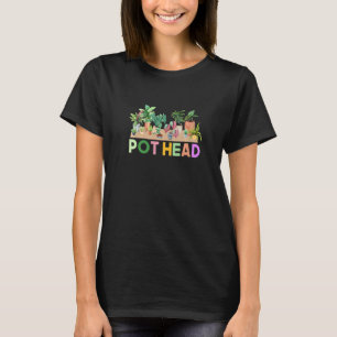 T-shirt Plante grasse tête de pot Cactus et jardinier mign