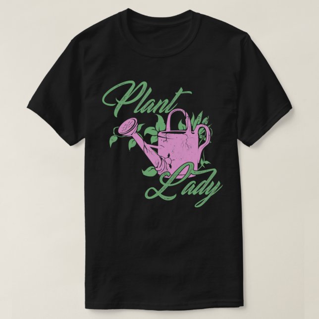T-shirt Plante Lady Gardening Garden Gardener Cadeau (Design devant)
