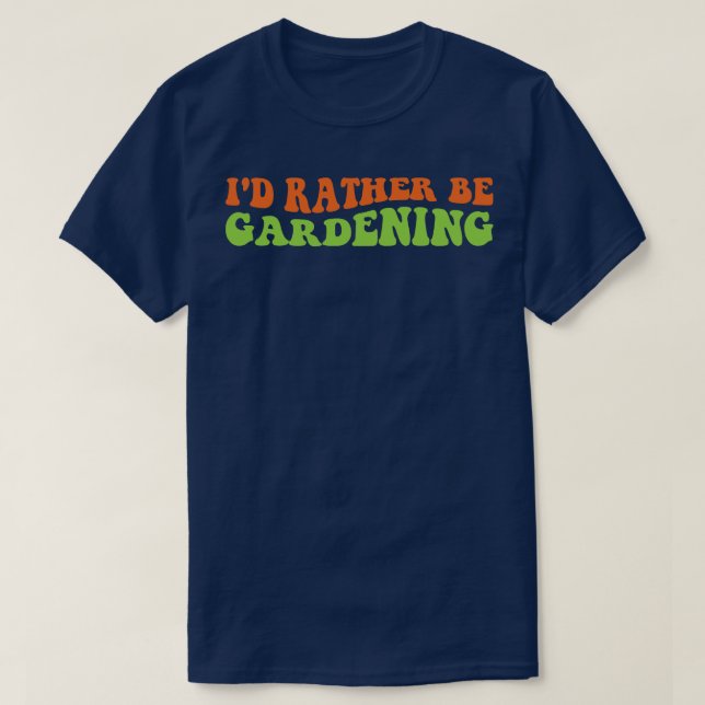 T-shirt Plante Lover Id Plutôt Jardin VII (Design devant)
