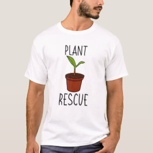 T-shirt Plante Secourir Botany Gardener Botanist Gardening