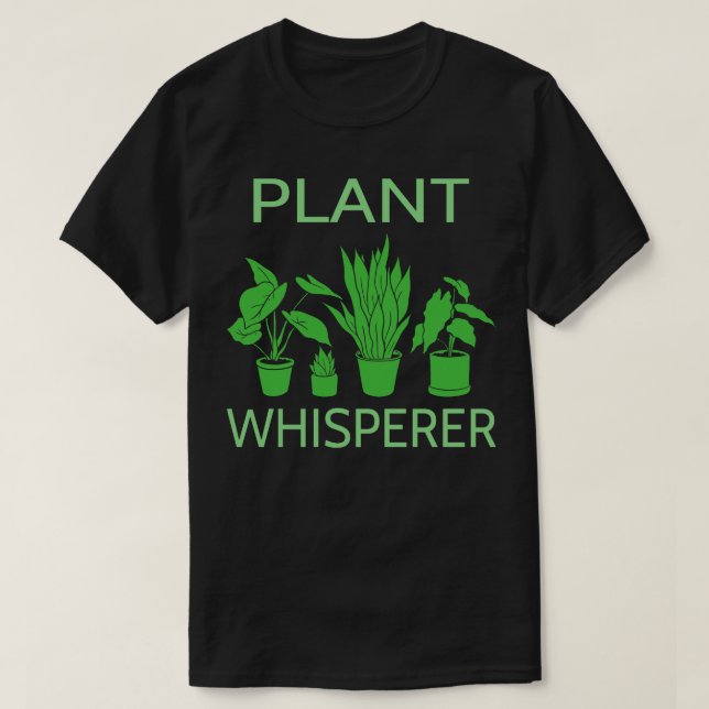 T-shirt Plante Whisperer III (Design devant)