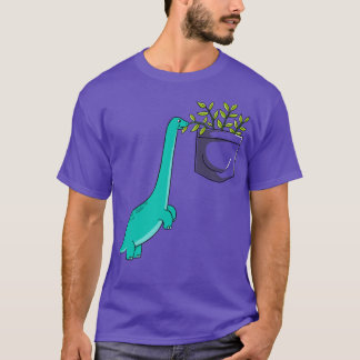 T-shirt Plantes dinosaures dans la poche