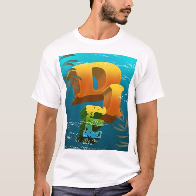 T-shirt plantilla logo (Devant)