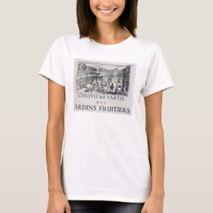 T-shirt Planting fruit trees, from 'Le Parfait Jardinier,