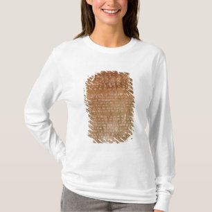 T-shirt Plaque de Darius I 550-500 AVANT JÉSUS CHRIST