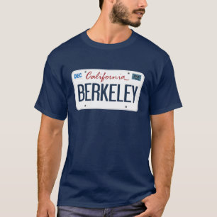 T-shirt Plaque de licence Berkeley California T Shirt