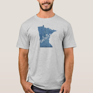 T-shirt Plaque en bois Duluth Minnesota