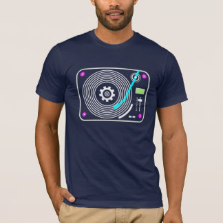 T-shirt Plaque tournante au néon