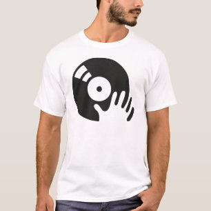 T-shirt Plaque tournante d'éraflure du DJ