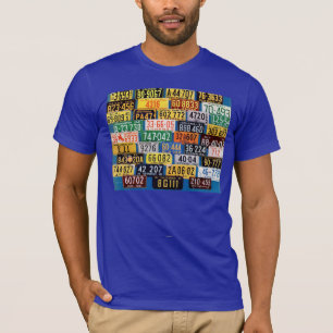 T-shirt Plaques minéralogiques par H. Wilson Smith