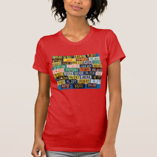T-shirt Plaques minéralogiques par H. Wilson Smith